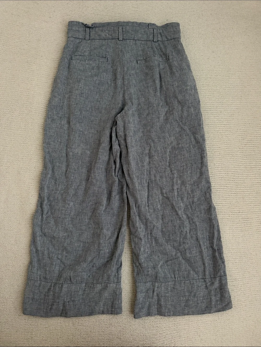 Banana Republic Linen/Cotton Blake Crop Pants Size 6